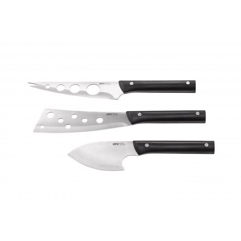 Couteaux de fromage, set de 3 pièces, GEFU