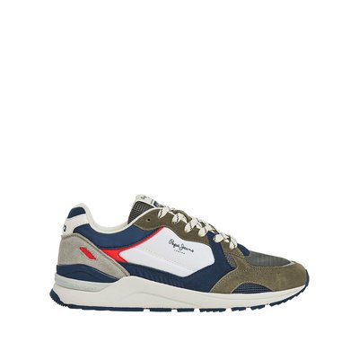 X20 Free Low Top Trainers in Suede PEPE JEANS