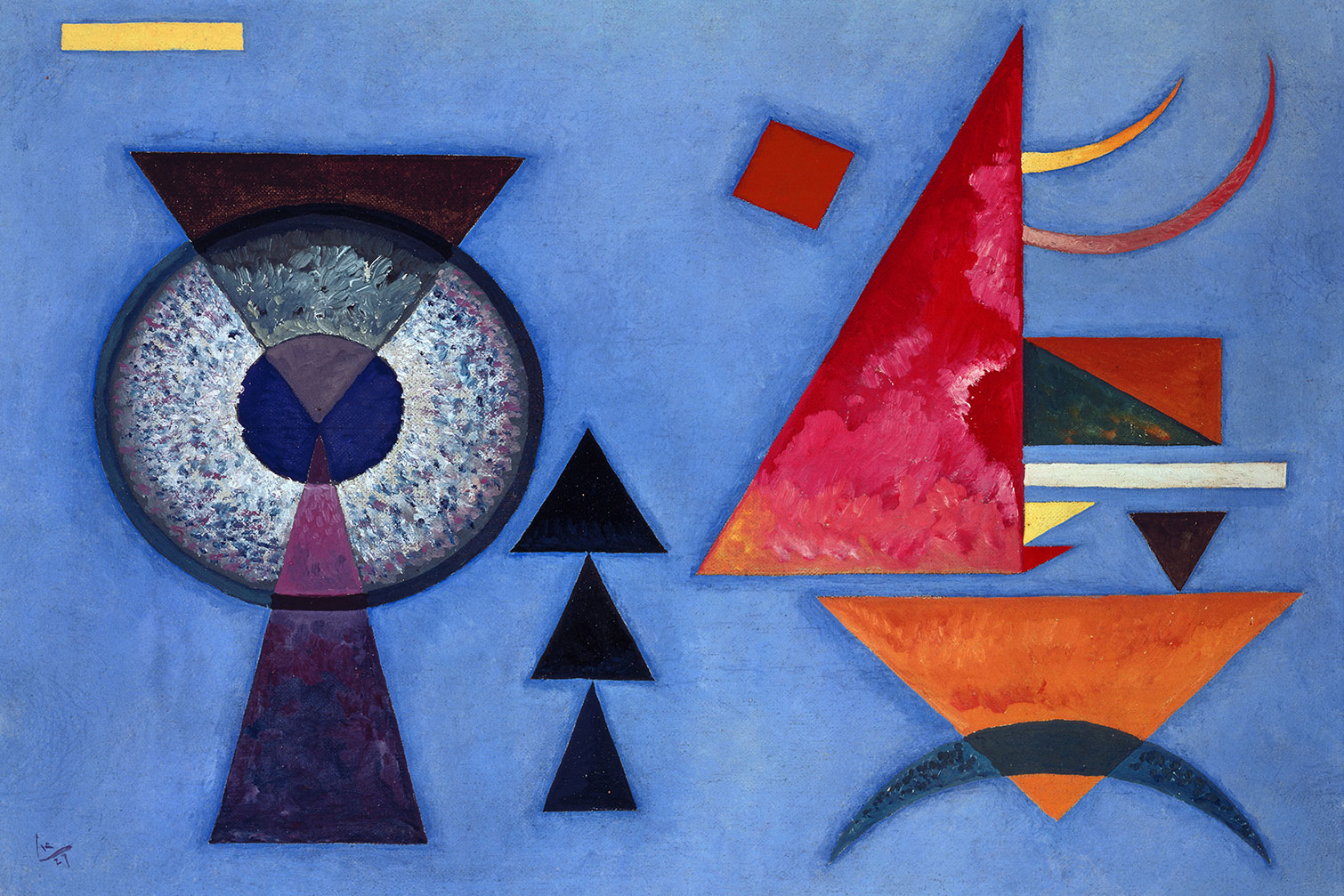 Tableau art classique par Kandinsky Soft Hard, HEXOA