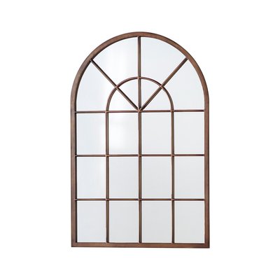 90 x 60cm Arched Window Style Wall Mirror SO'HOME