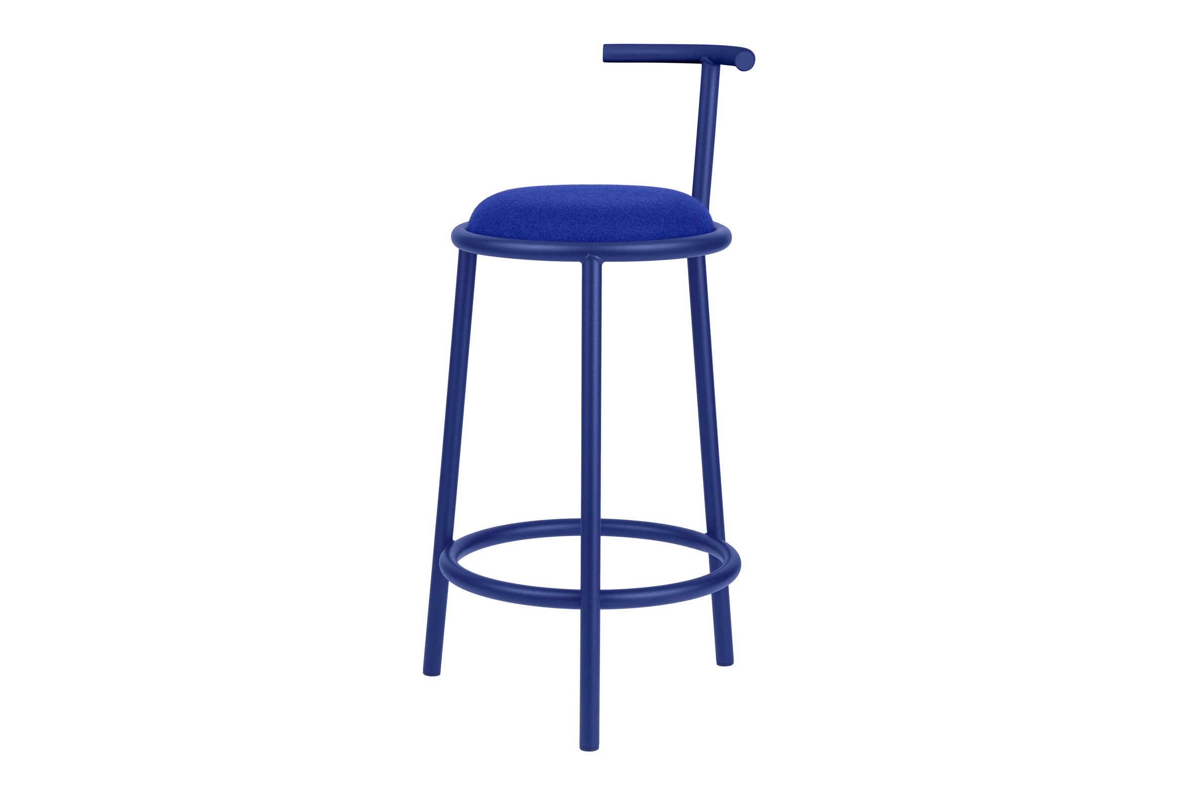 Tabouret de bar avec dossier HOGO, NOO.MA