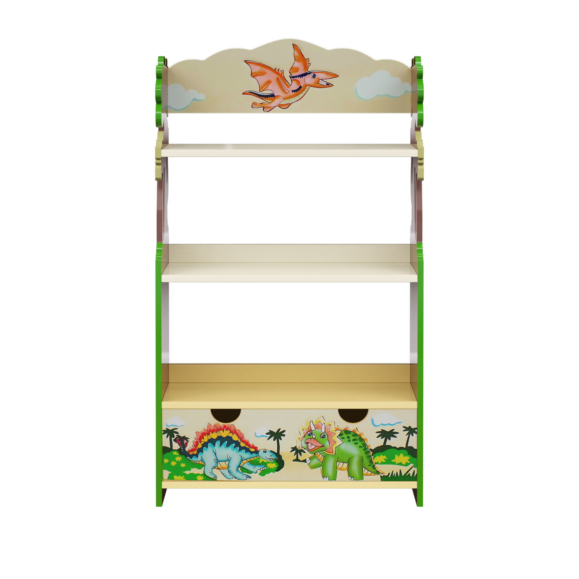 Meuble Bibliothèque Enfant DINOSAUR KINGDOM, TEAMSON KIDS