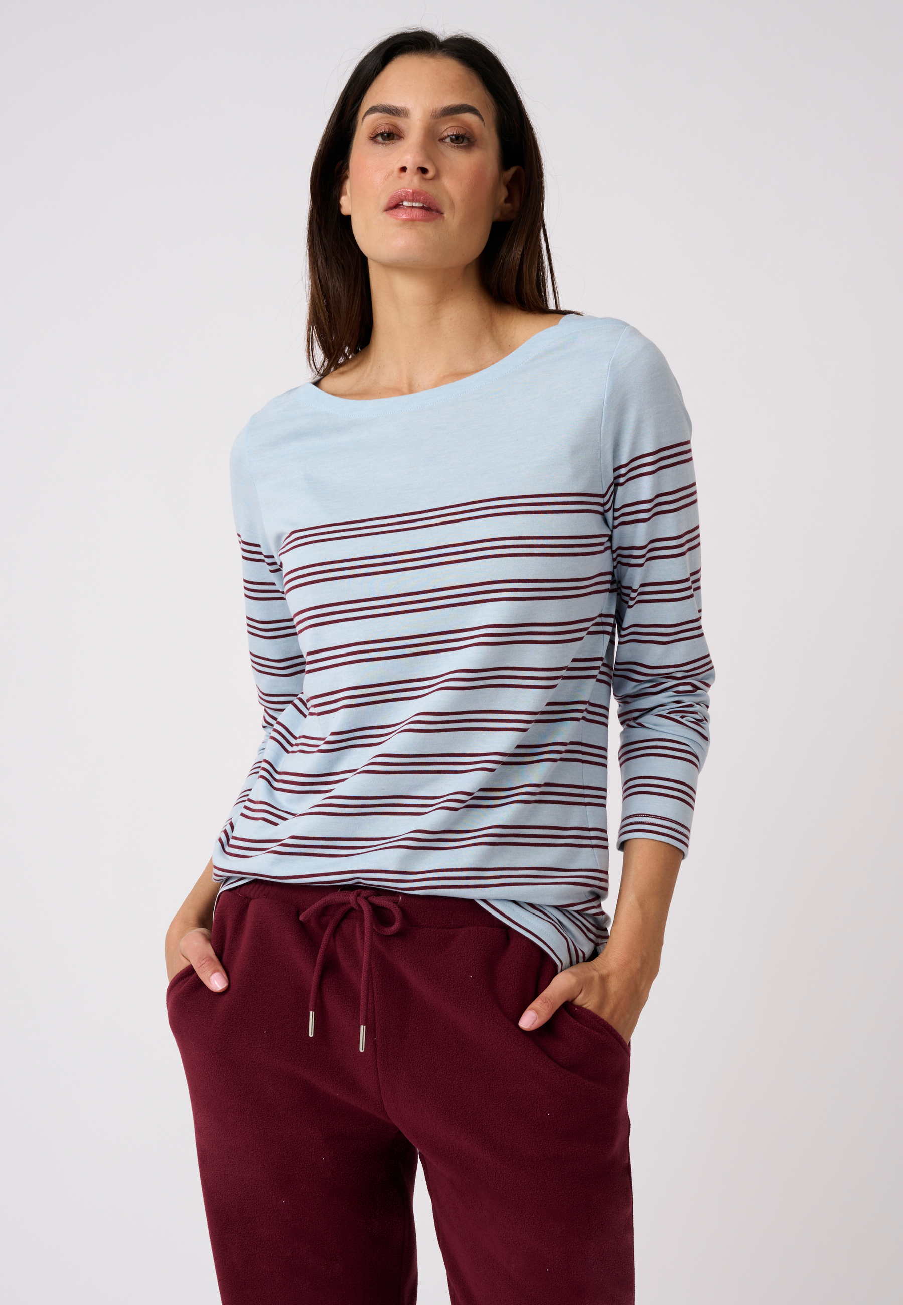 T-shirt Thermolactyl col bateau, DAMART