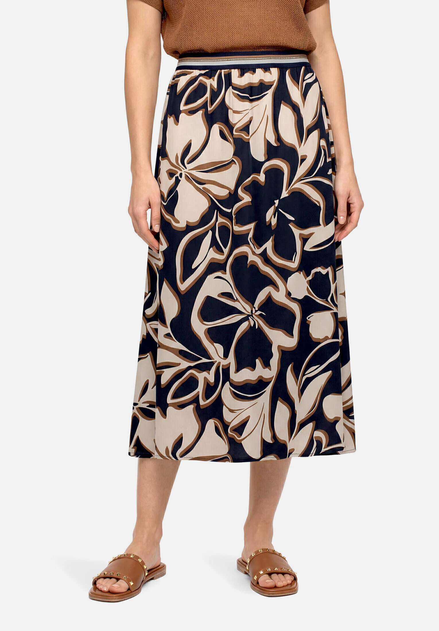 Jupe à enfiler à taille élastique, BETTY BARCLAY