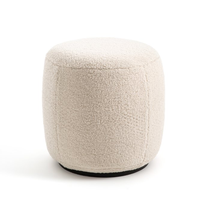 Image 0 Repose-pied polyester bouclette, Rosebury, design AM.PM Repose-pied polyester bouclette, Rosebury, design AM.PM image 0