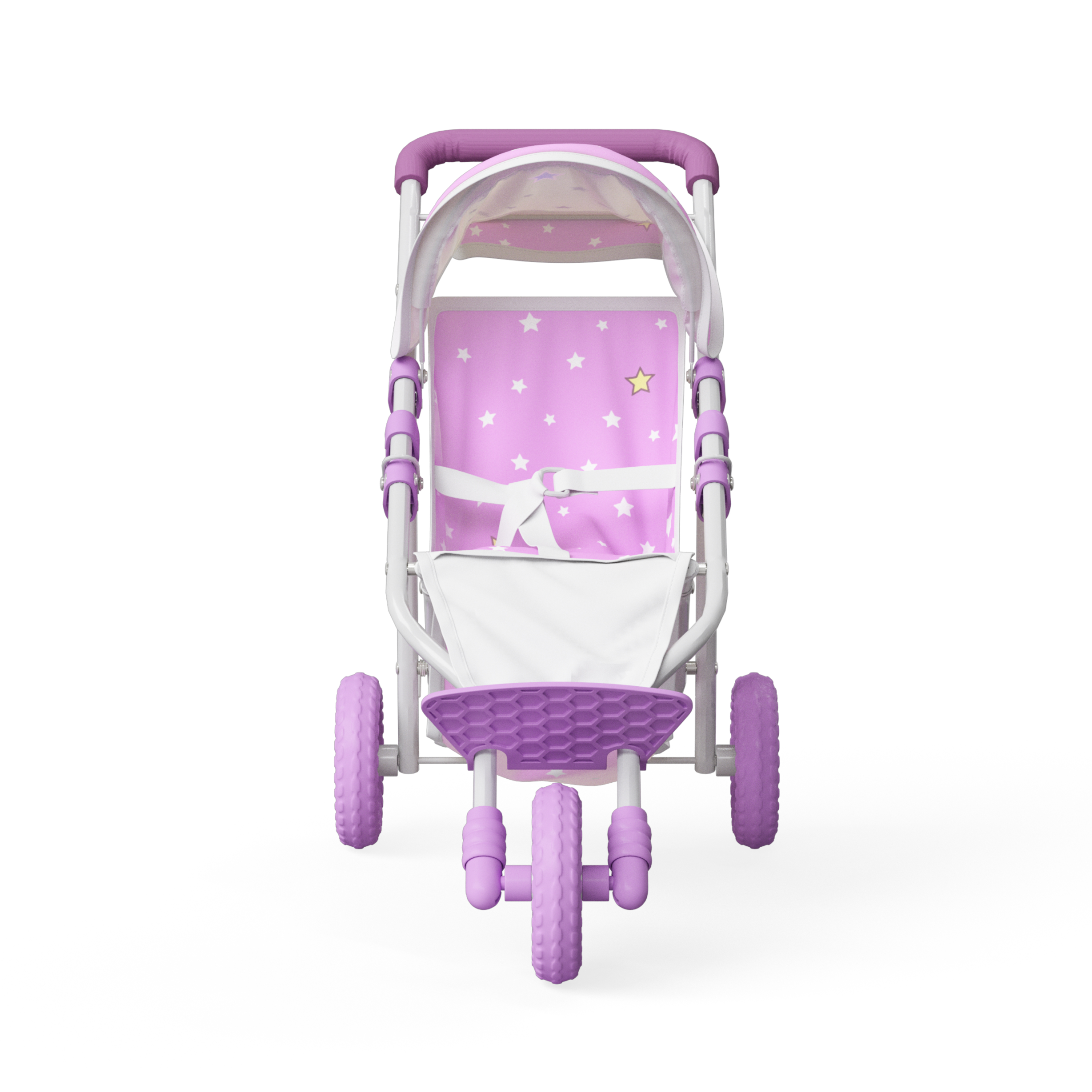 Poussette Jogging Poupée avec Panier et Capote, TEAMSON KIDS