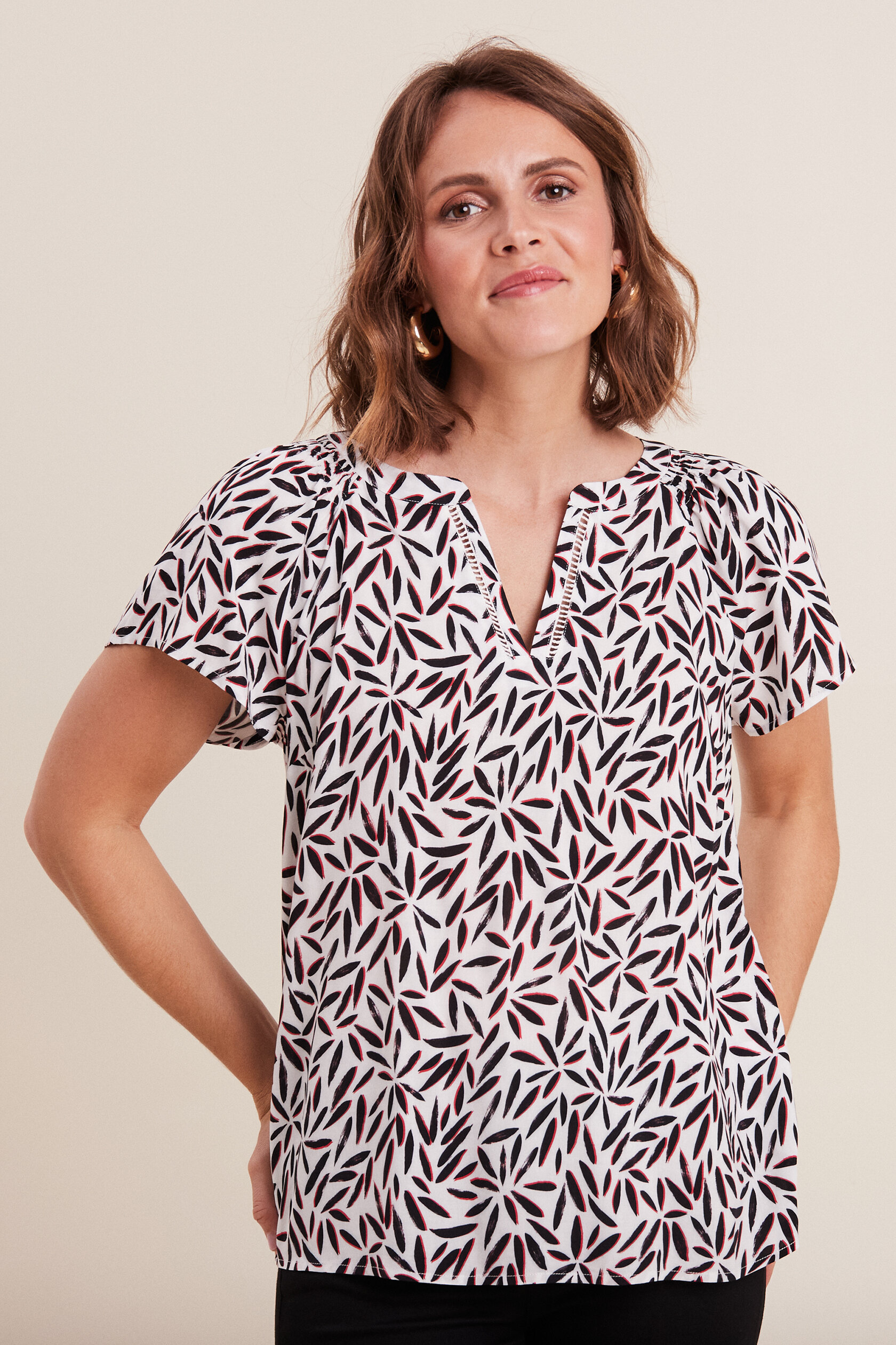 Blouse manches courtes, BREAL