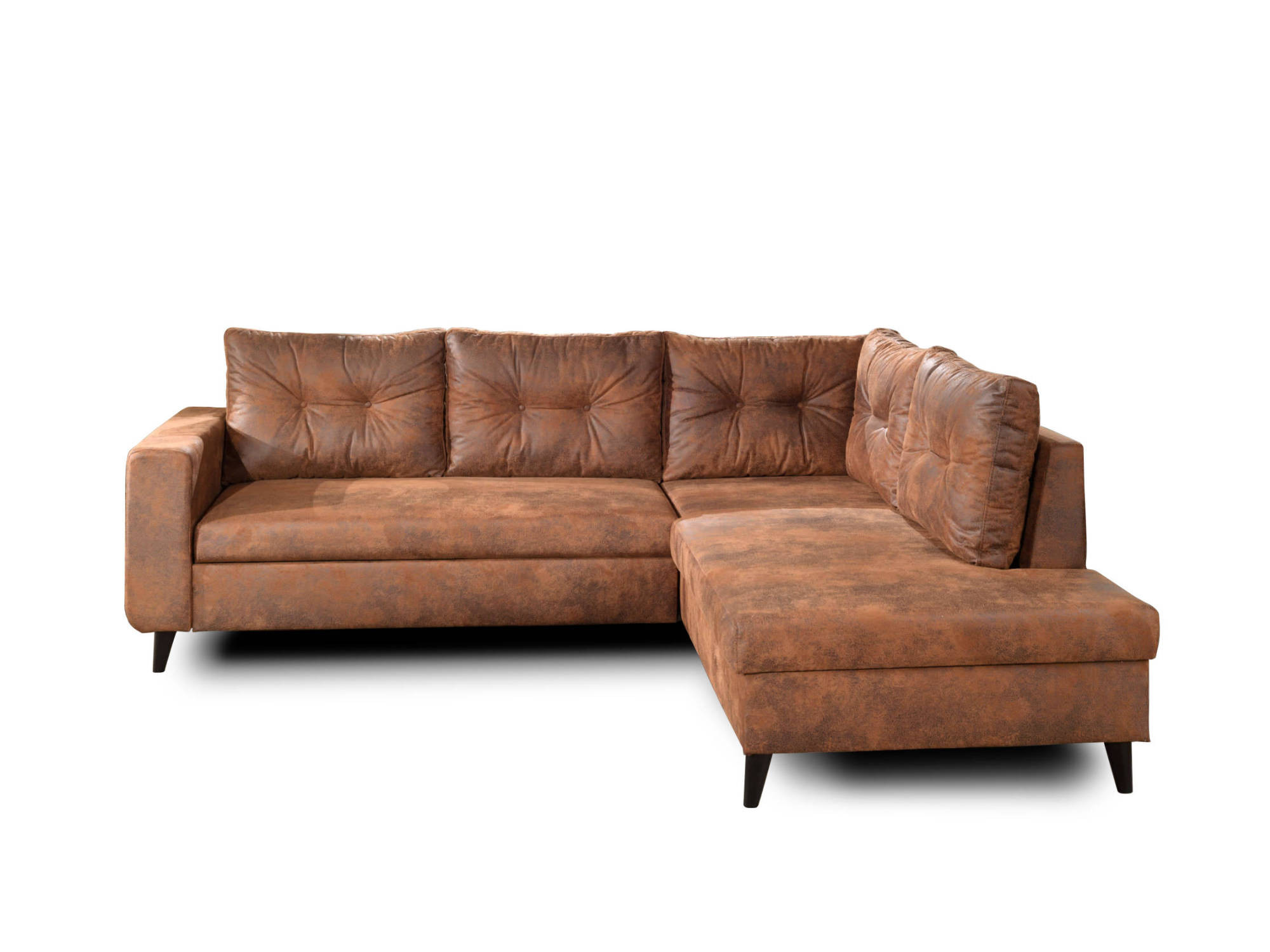 Canapé d'Angle droit 5 places - NORDIC, BEST MOBILIER