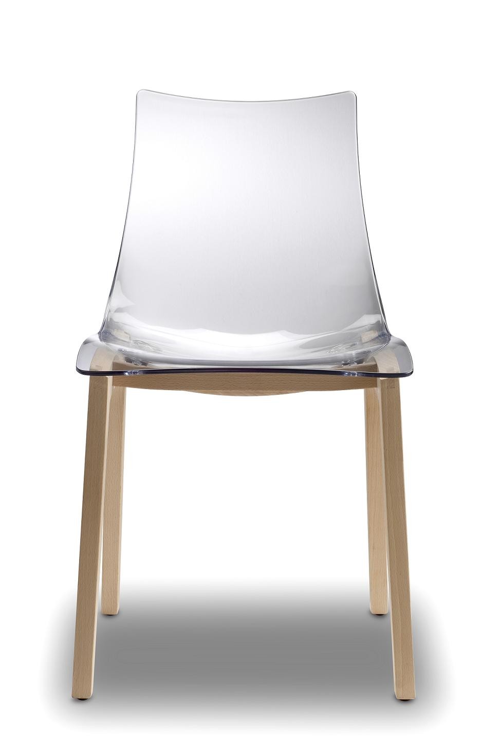 Chaise design en bois, NATURAL ZEBRA, SCAB DESIGN