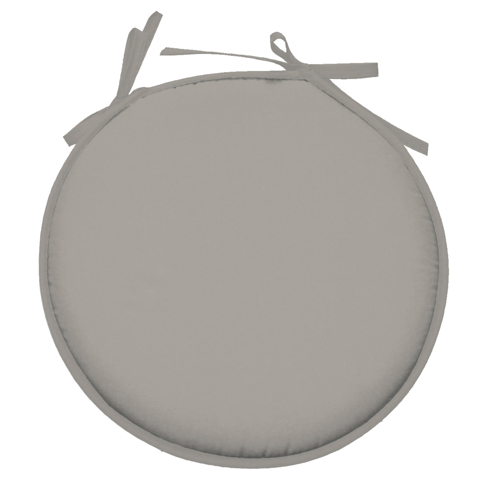 Galette de chaise ronde unie aux multiples couleurs, LOVELY CASA