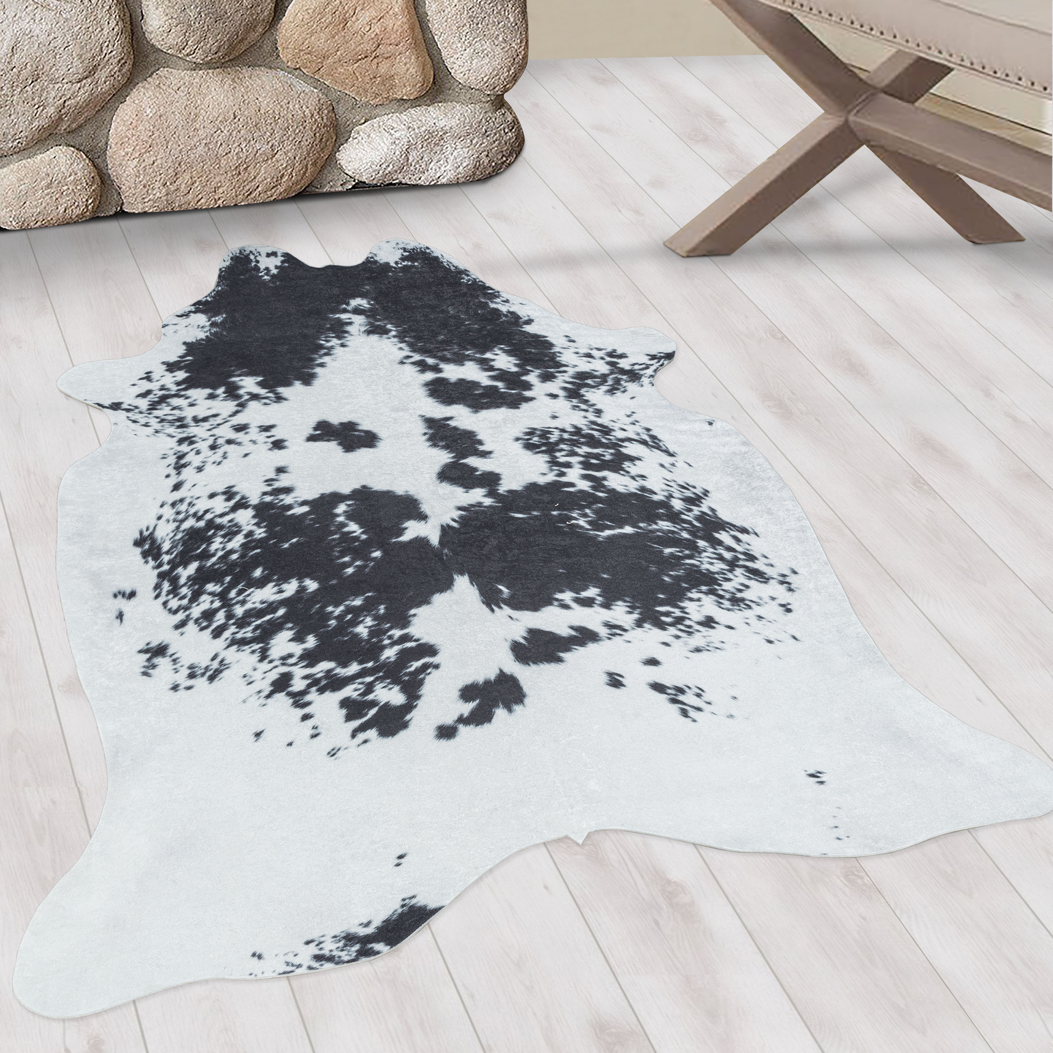 Tapis imitation peau de vache ETOSHA, NAZAR RUGS