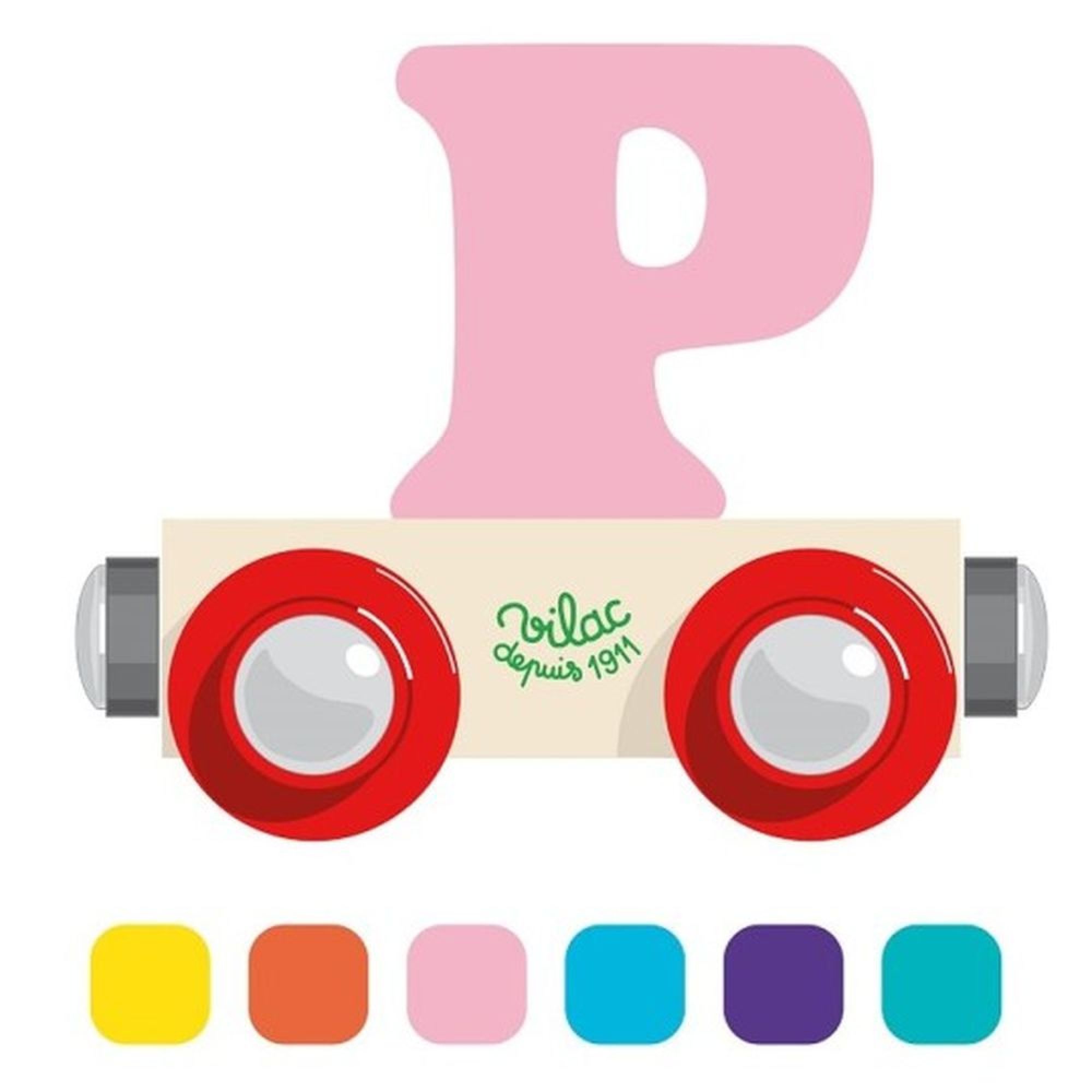 Lettre wagon, VILAC