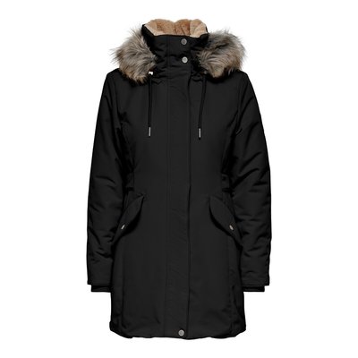 Hooded Parka with Faux Fur Trim ONLY