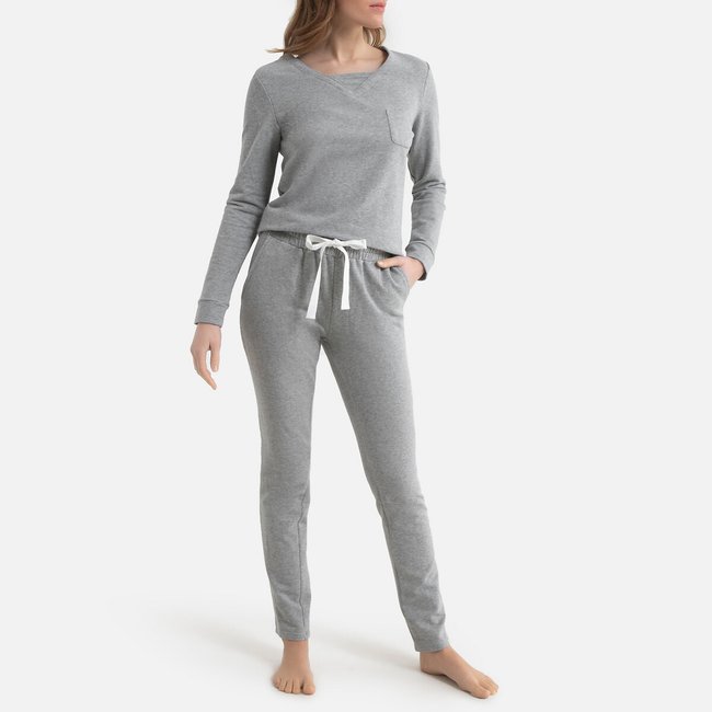 2-delige pyjama in molton - LA REDOUTE COLLECTIONS