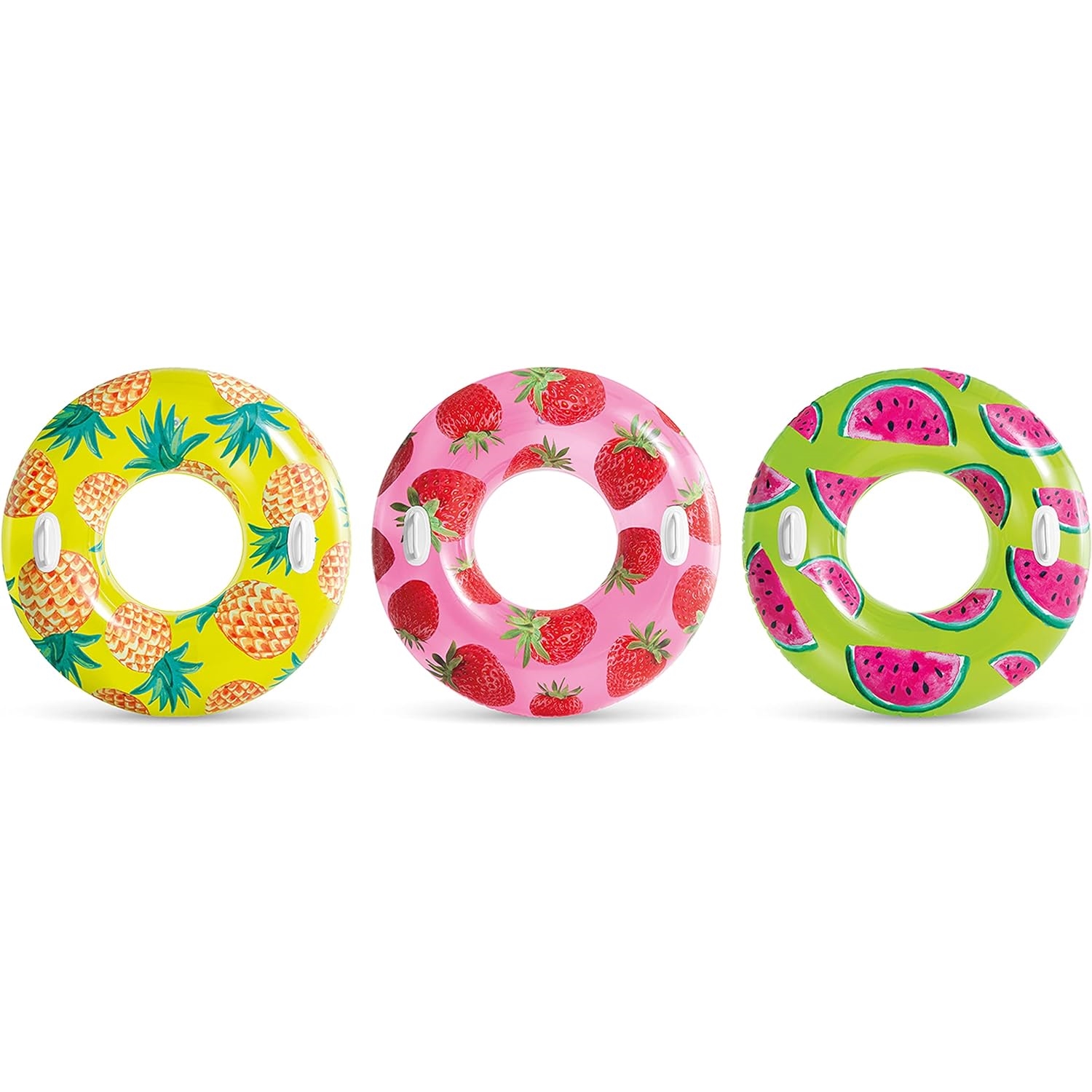 Bouée tube motif fruit, INTEX