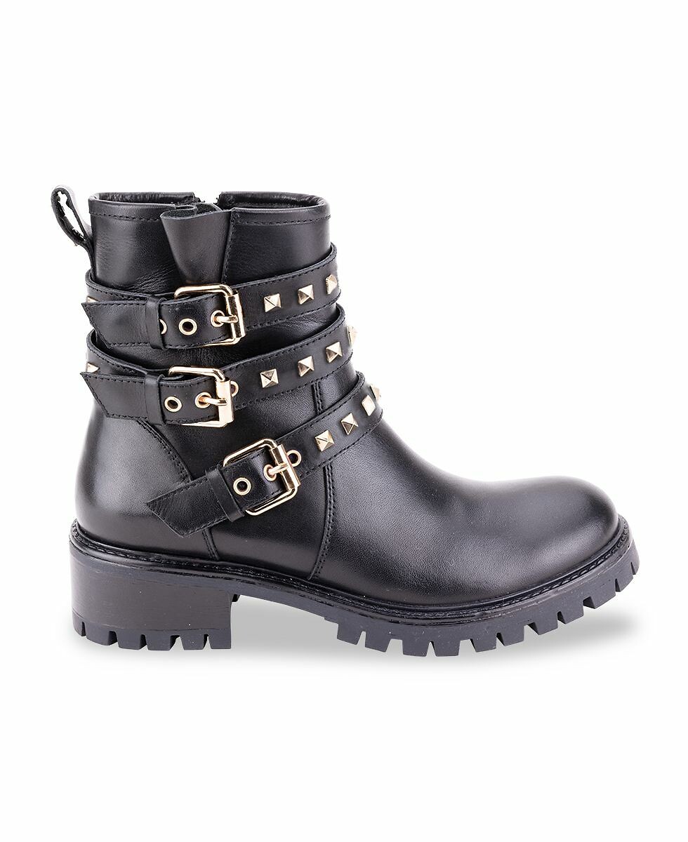 Les Tropeziennes Par M.belarbi Botas tipo biker de piel Zadig, hebillas