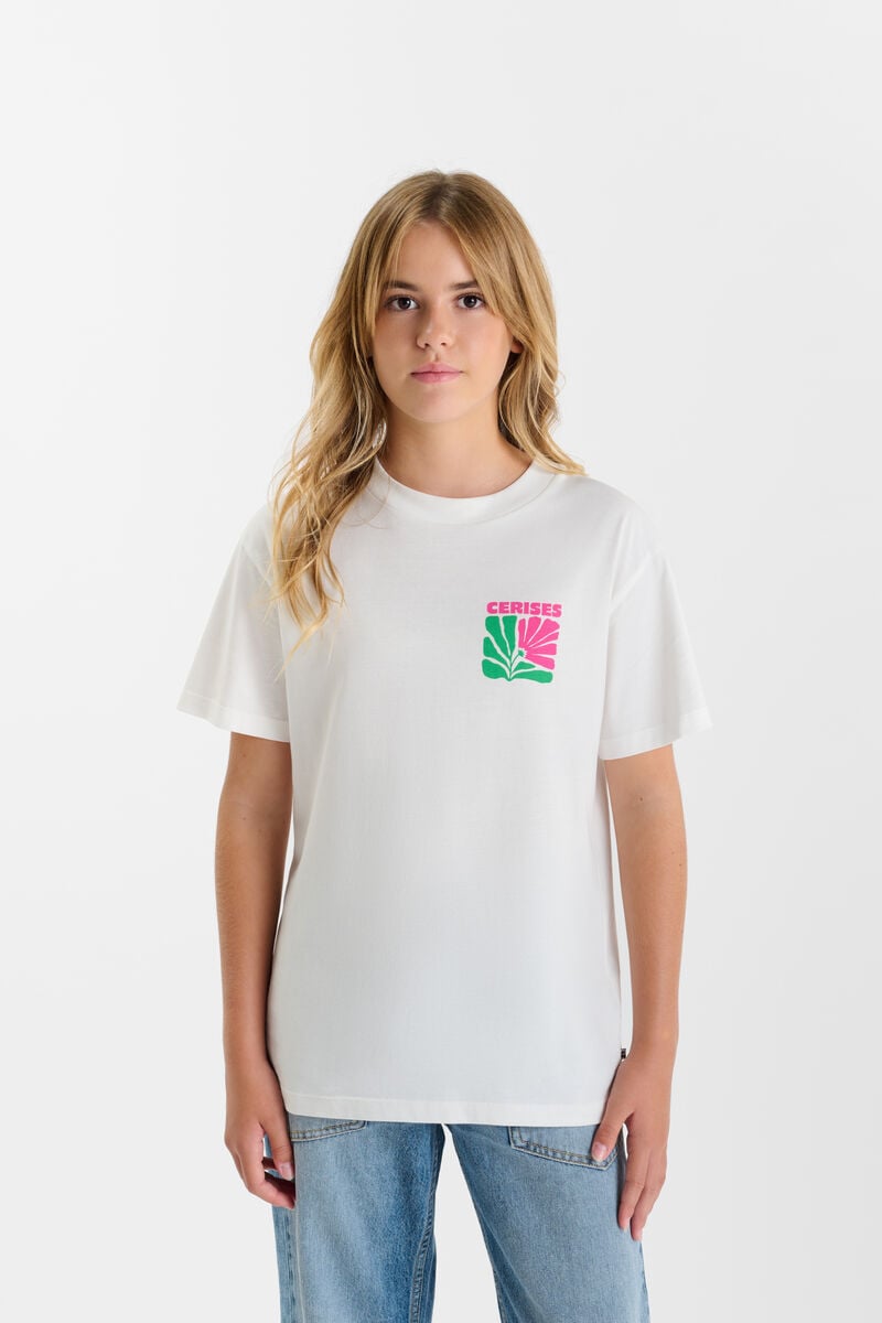 Tee-Shirt FLEURGI, LE TEMPS DES CERISES