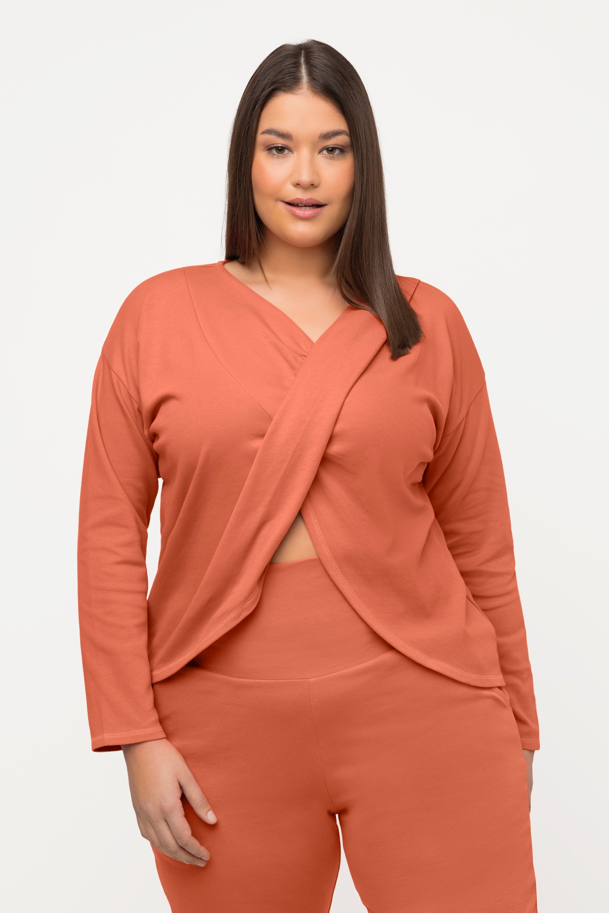 T-shirt de yoga drapé, ULLA POPKEN