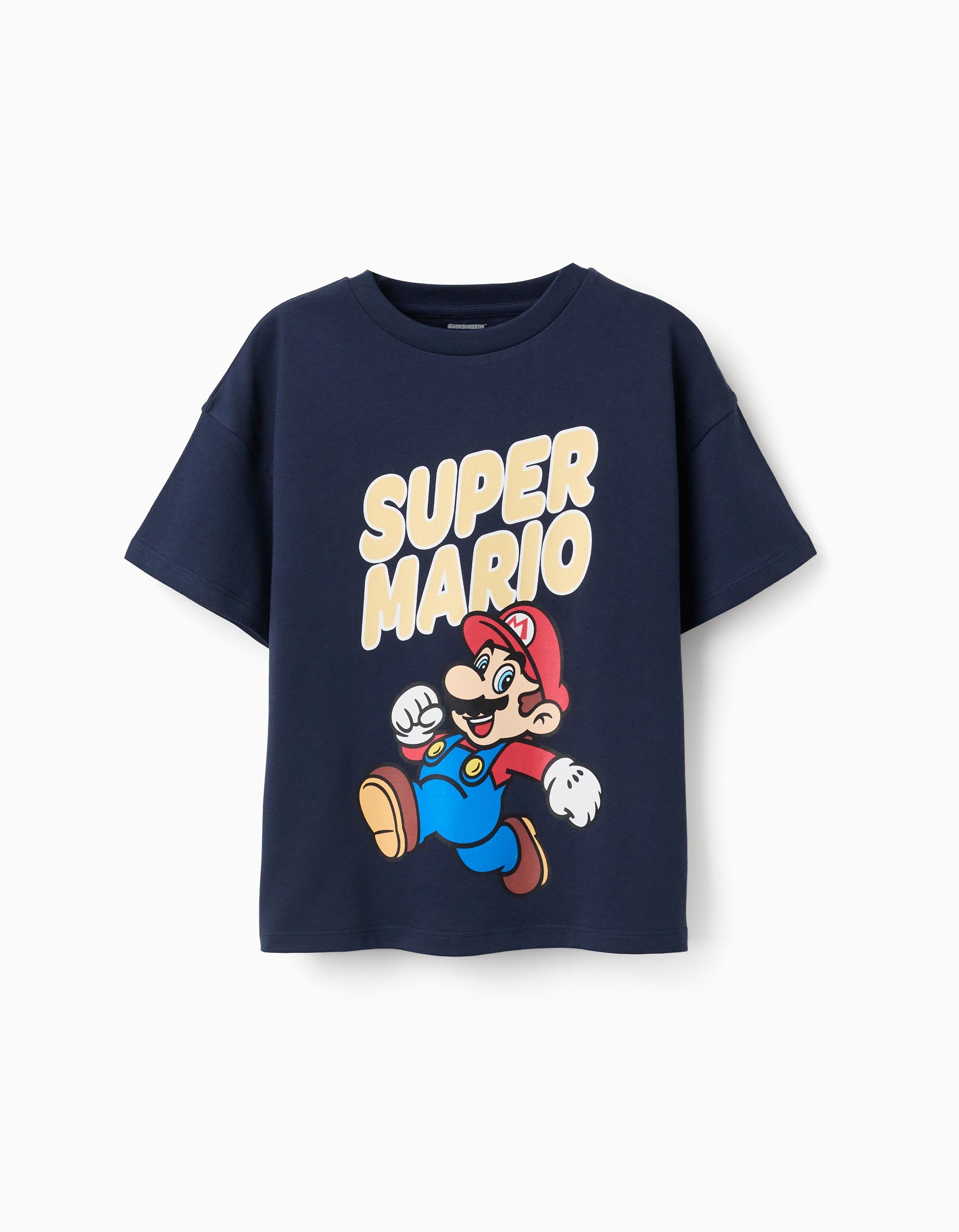 T-shirt en coton avec imprimé Super Mario, ZIPPY