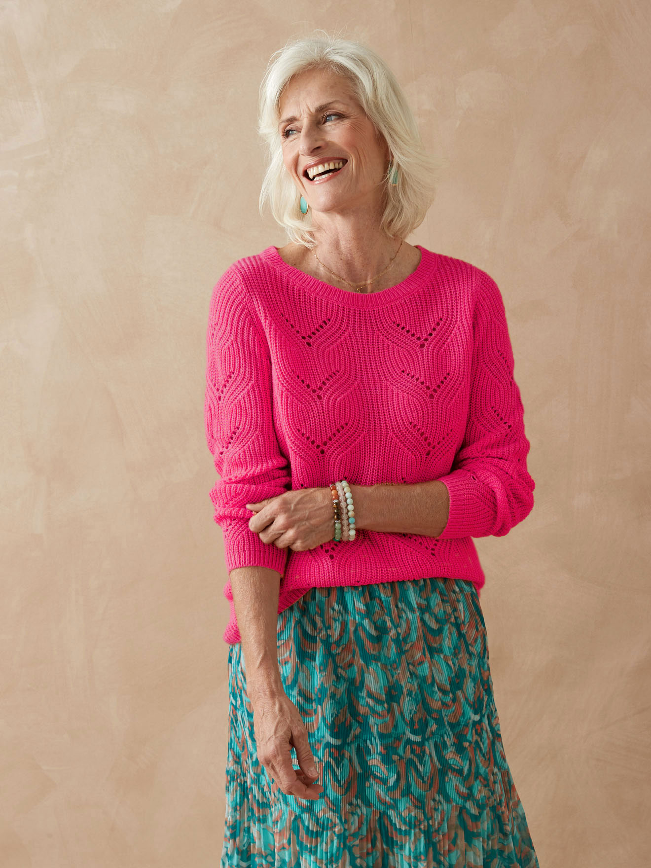Pull en maille fantaisie, DAXON