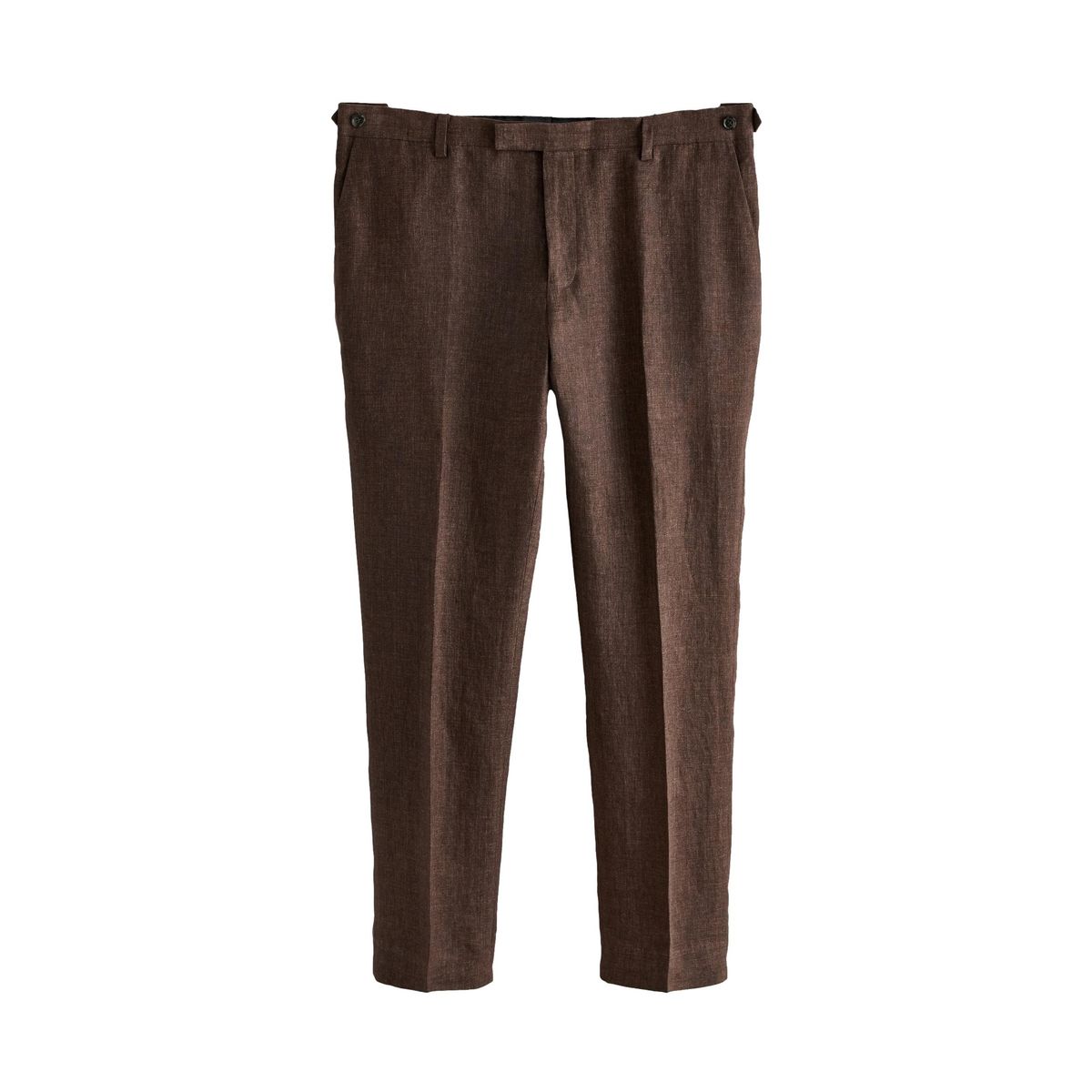 Pantalon de costume en lin italien signature, NEXT