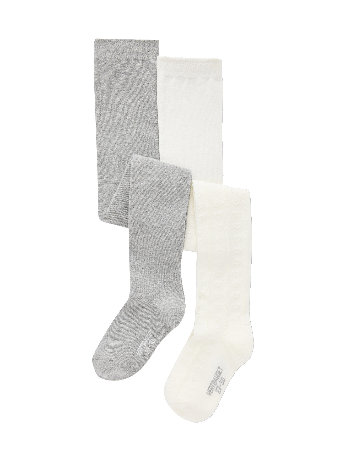 Lot de 2 paires de collants, VERTBAUDET