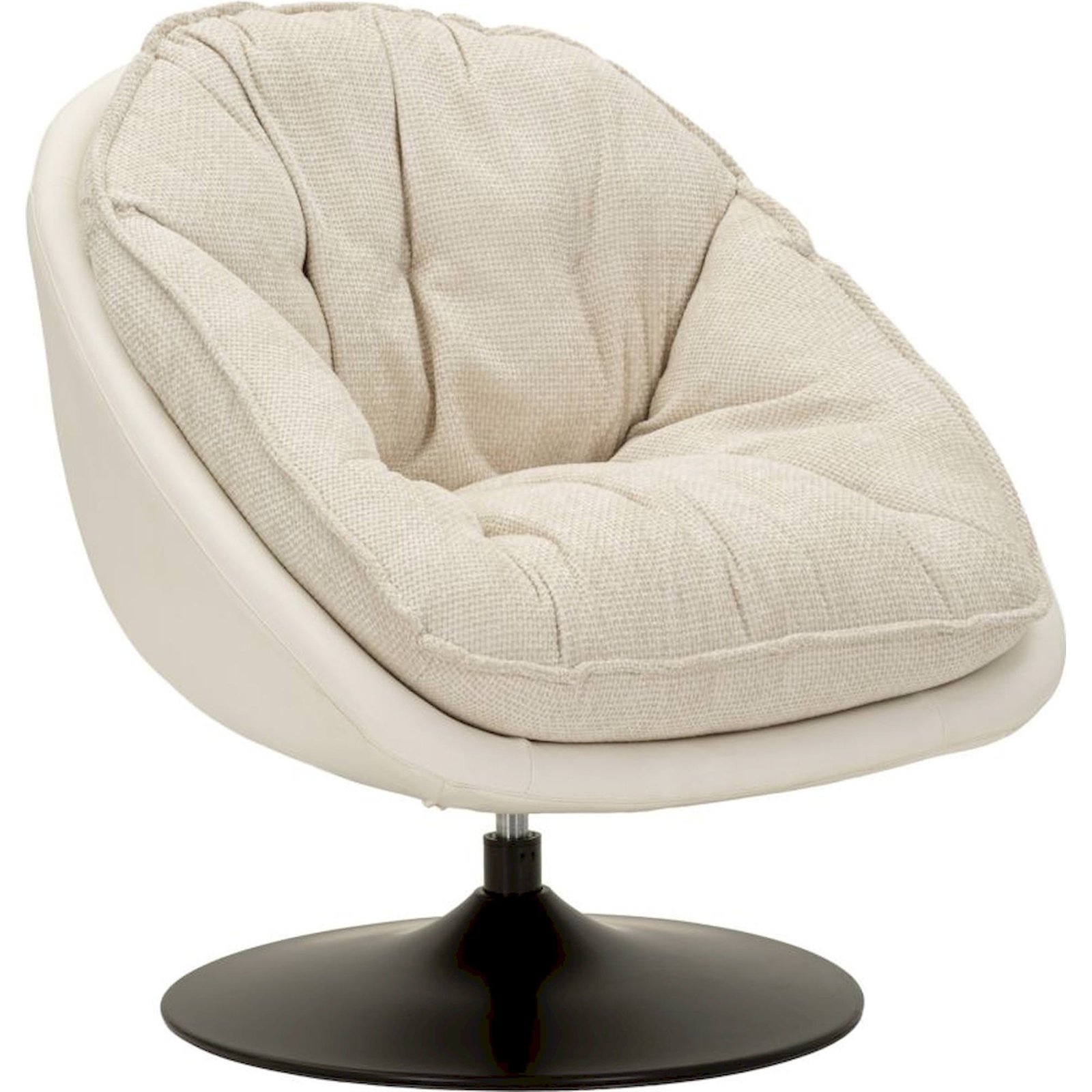 Fauteuil pivotant rétro enveloppant MODERN, RECOLLECTION