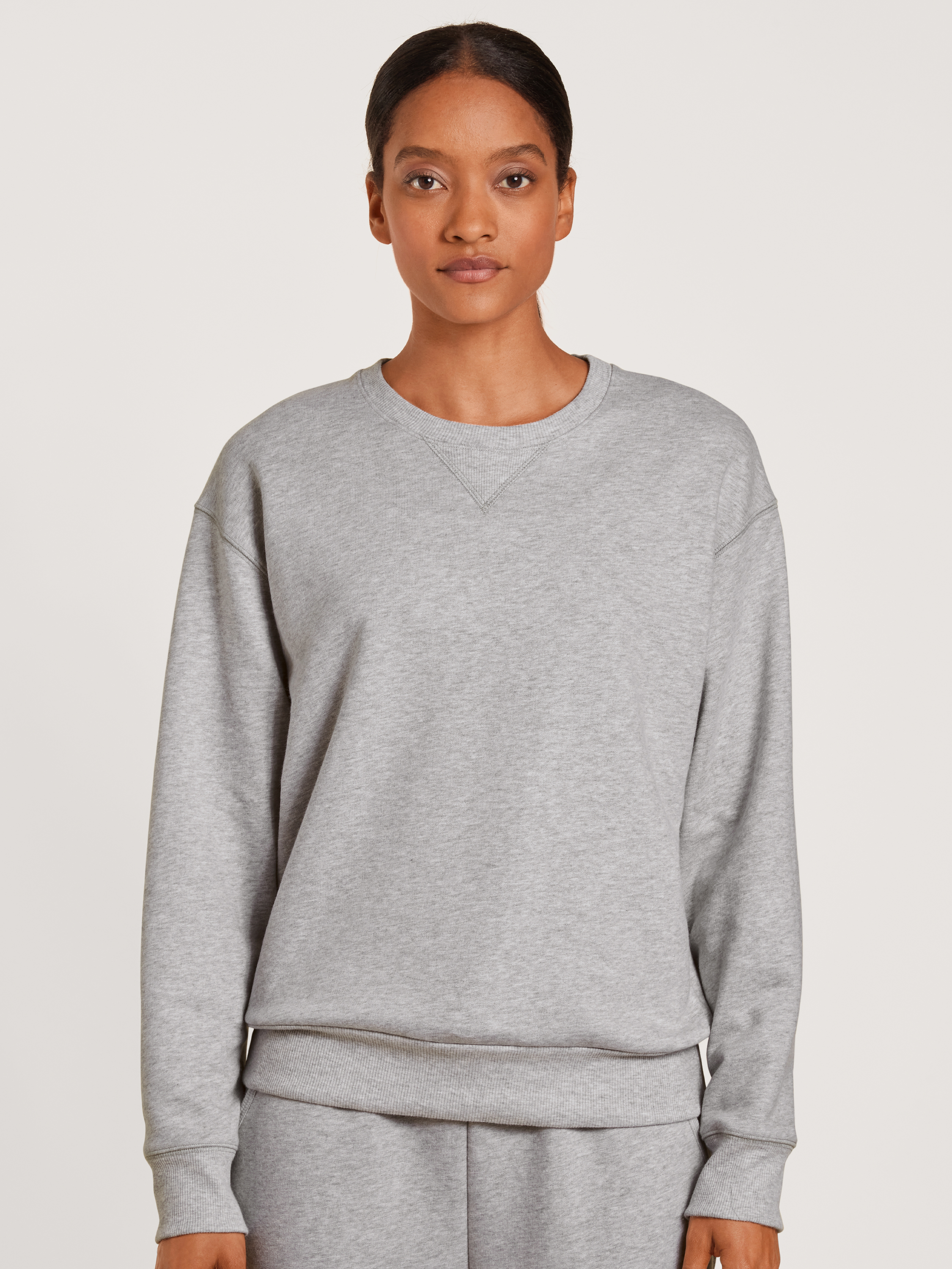 Sweatshirt, Cradle to Cradle Certified® manches longues Coton CIRCULAR LOUNGE, CALIDA