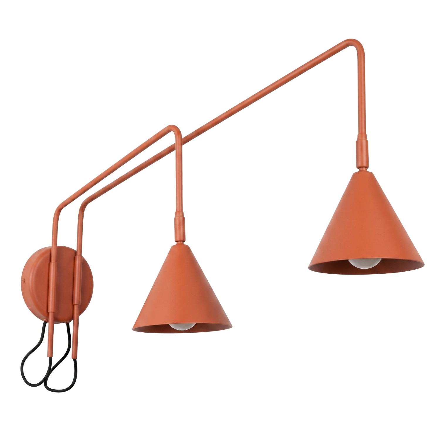 Applique murale Ocre Rouge E14 2 NOX, EDEN