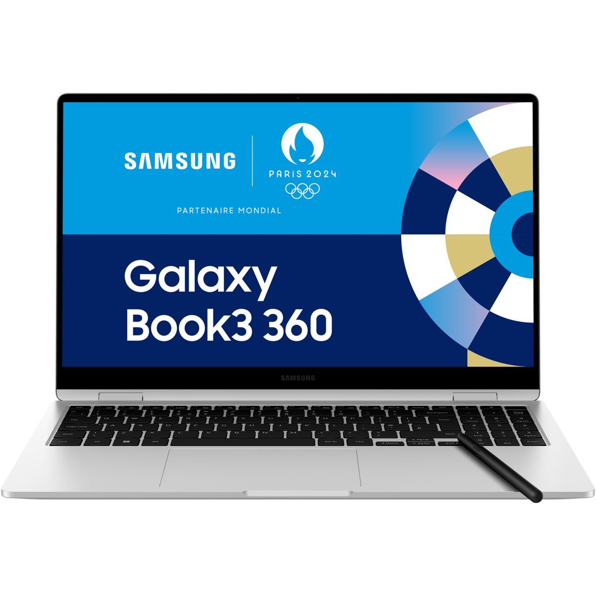 Pc hybride galaxy book3 360 15.6'' silver evo argent Samsung