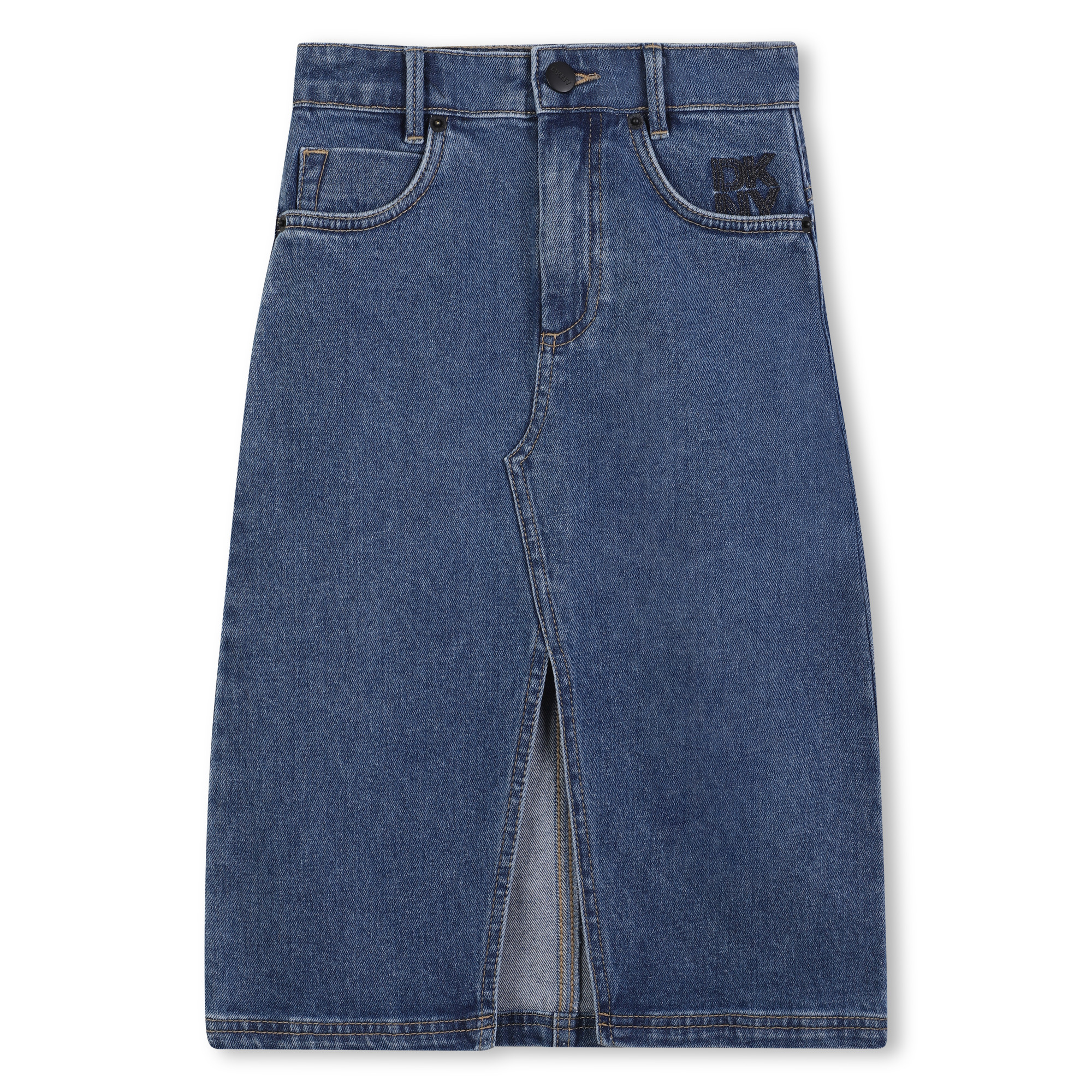Jupe midi droite, DKNY