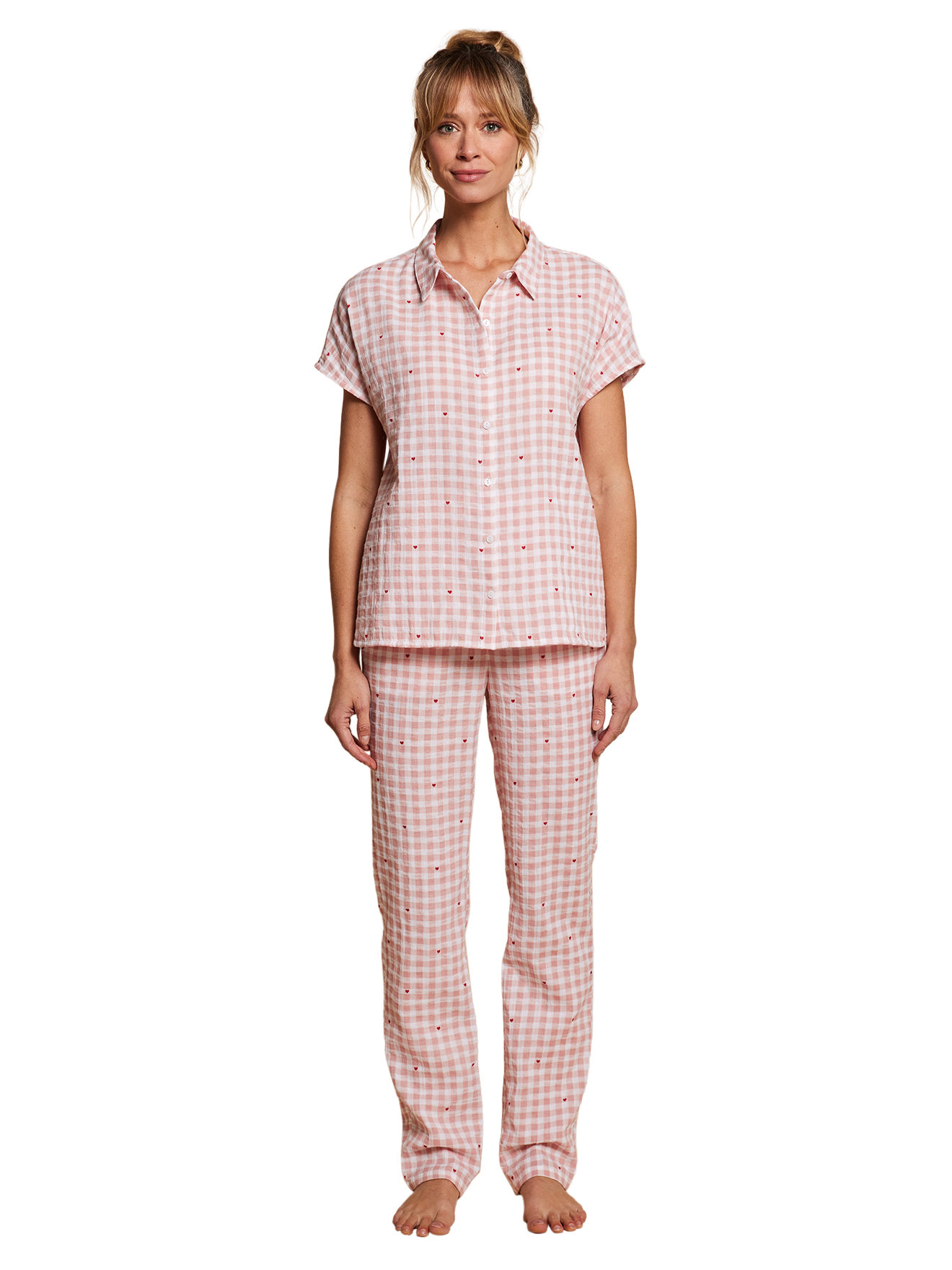 Pyjama vichy Capsule mère-, ENVIE DE FRAISE