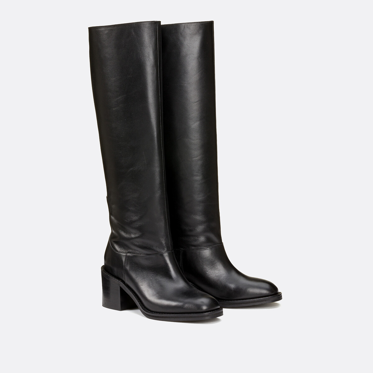 Bottes cavalières cuir, Signature LUDIVINE, LA REDOUTE COLLECTIONS