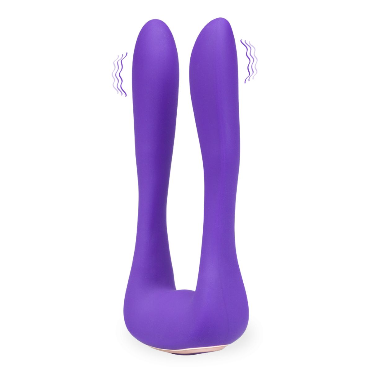 Vibromasseur vibro puissant gode de luxe pour couple double pénétration  april violet foncé Love And Vibes | La Redoute