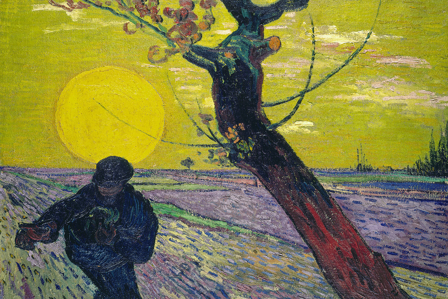 Tableau d'art classique Le Semeur de Vincent Van Gogh, HEXOA