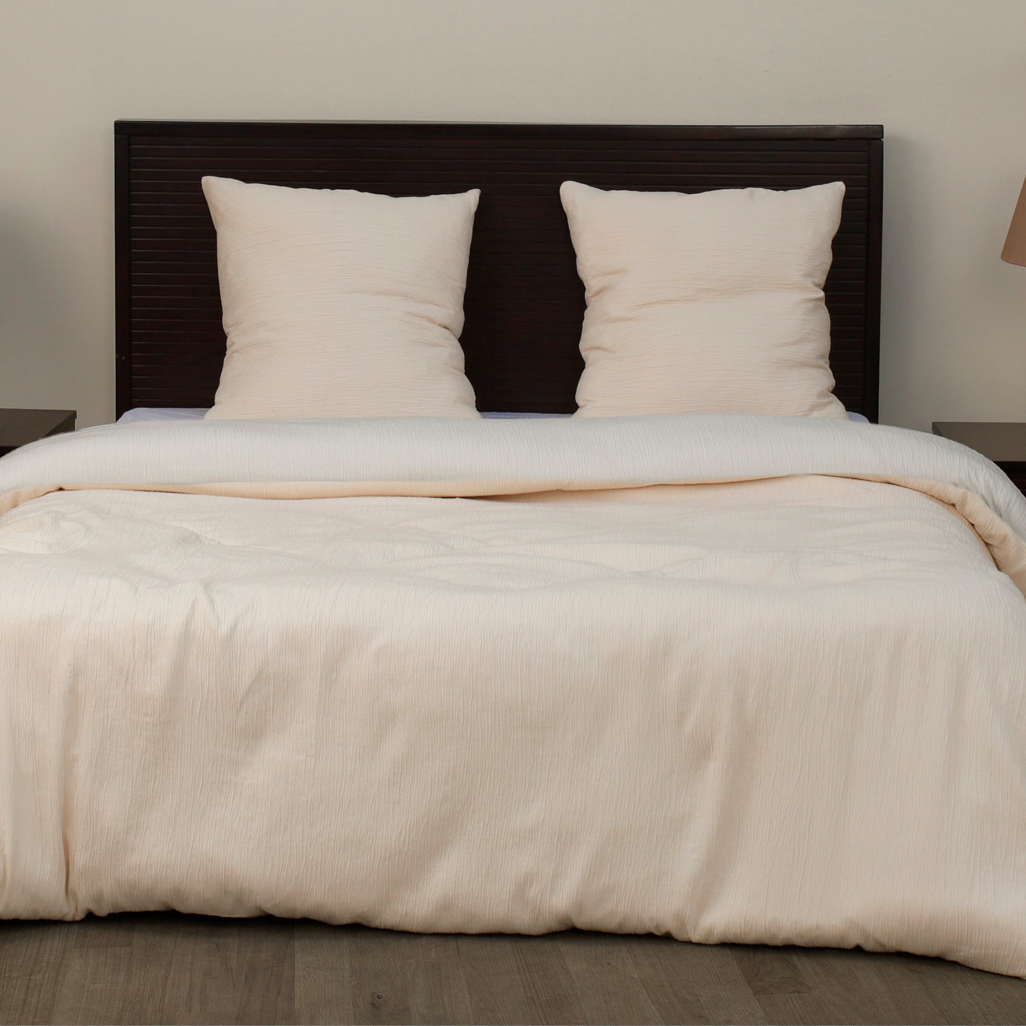 Parure de lit - Housse de couette + taie 100% Gaze de Microfibre, EDEN
