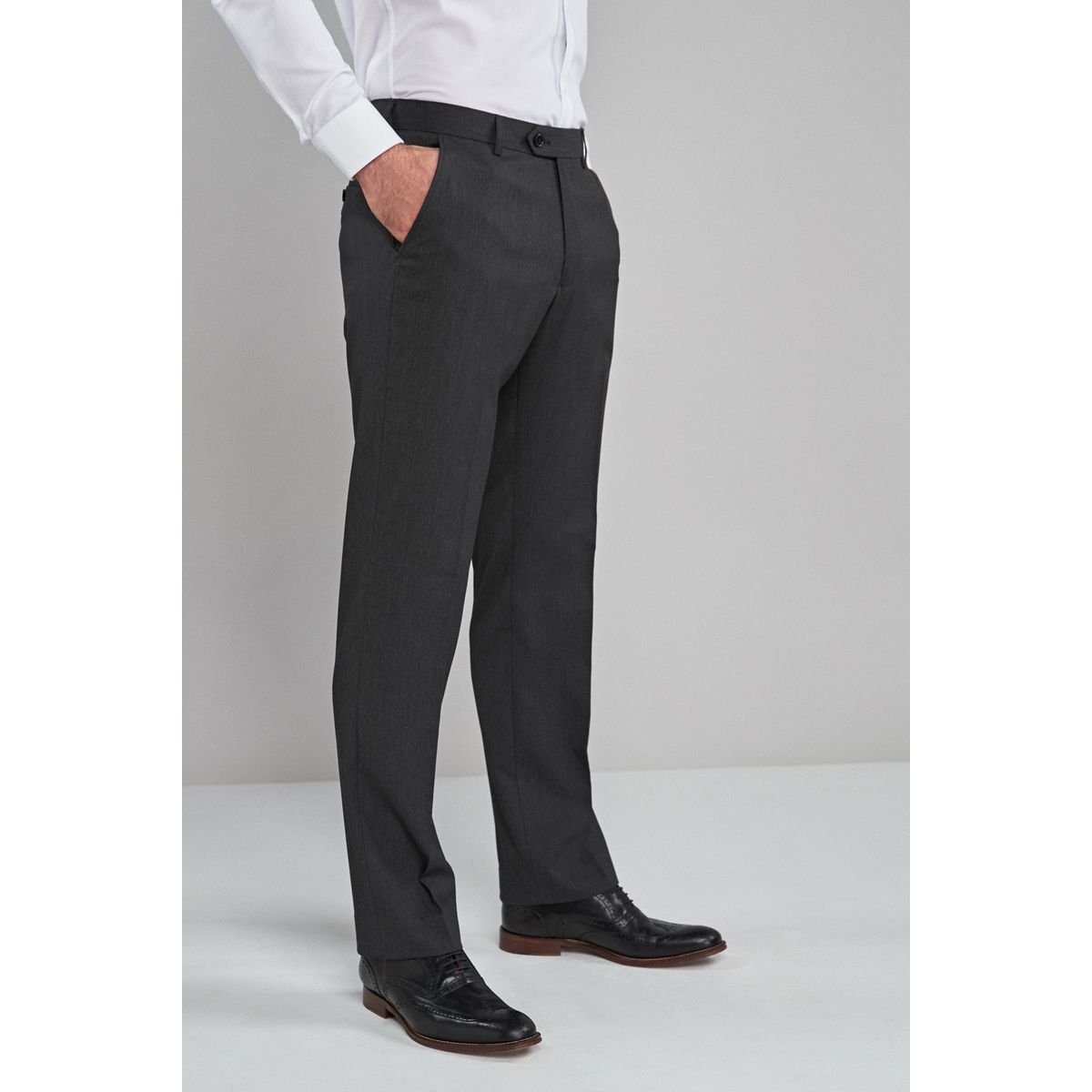 Pantalon Habillé Stretch Coupe Classique, NEXT