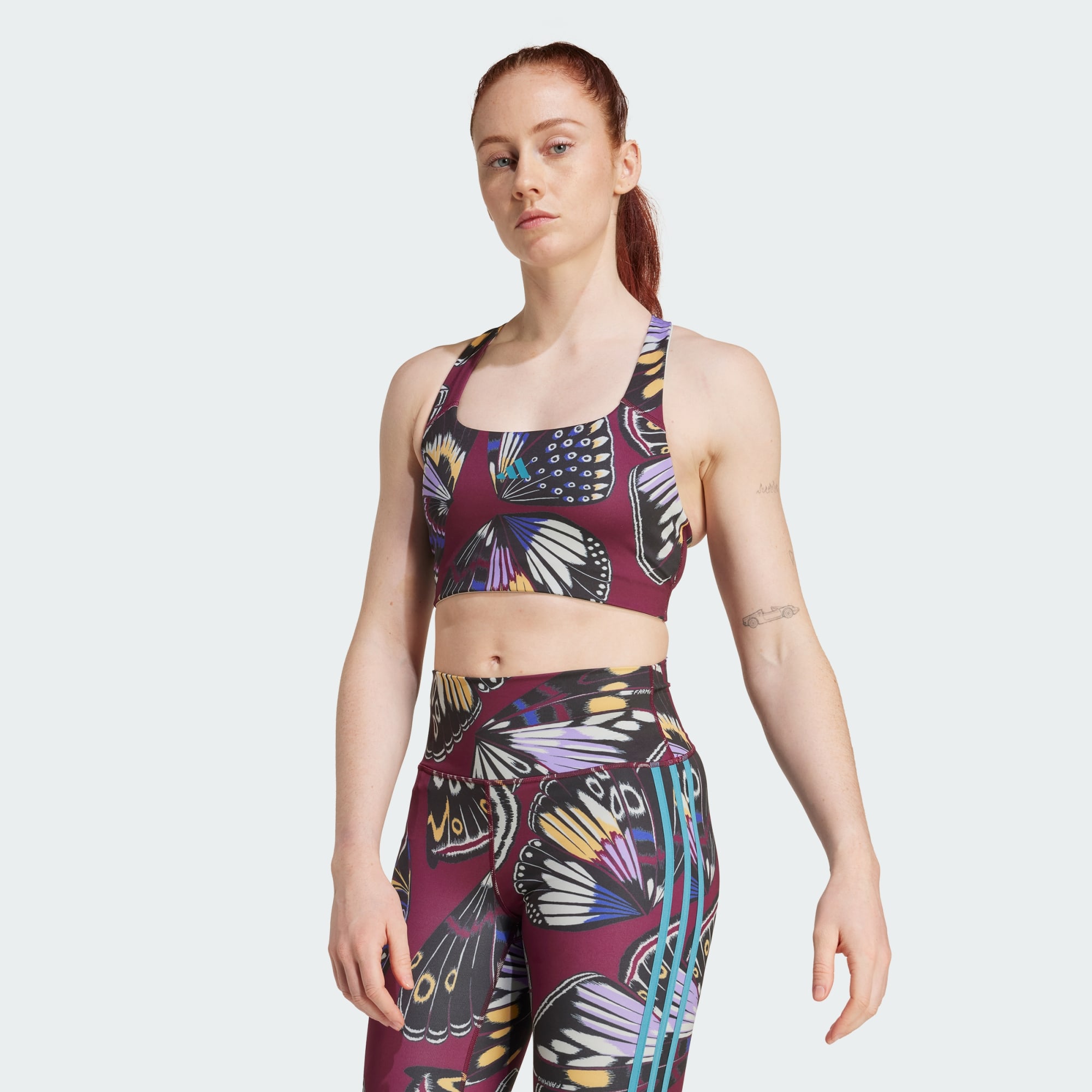 Brassière Maintien Moyen Adidas X Farm, adidas Performance