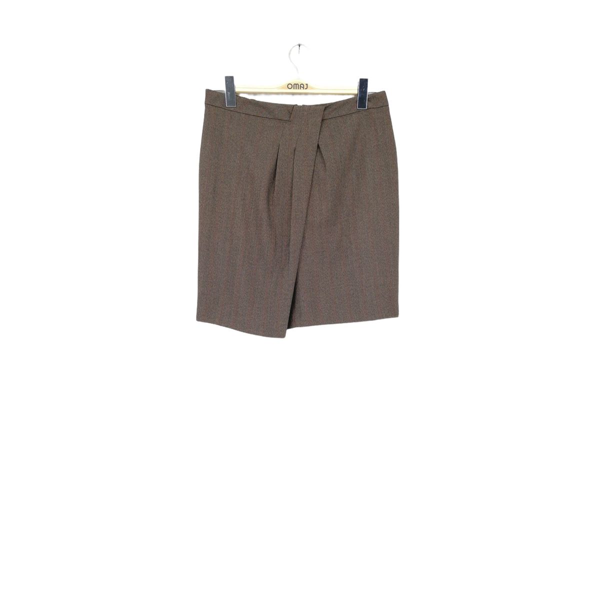 Jupe Mi-cuisse Sinéquanone – Coupe A-Line, Tissu Jacquard Vert/bleu/rose, Taille S (34-38), Neuve Sans étiquettes