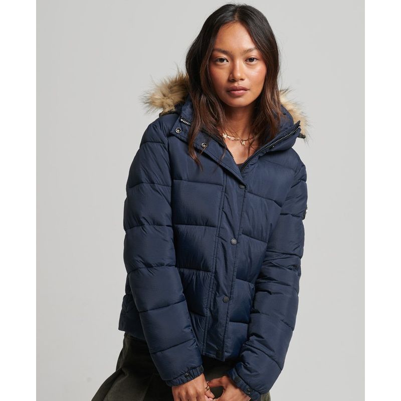 Veste Courte Bleu Marine Debenhams - Taille 12 (Poitrine 38) - Style Mac - Neuf Avec étiquettes