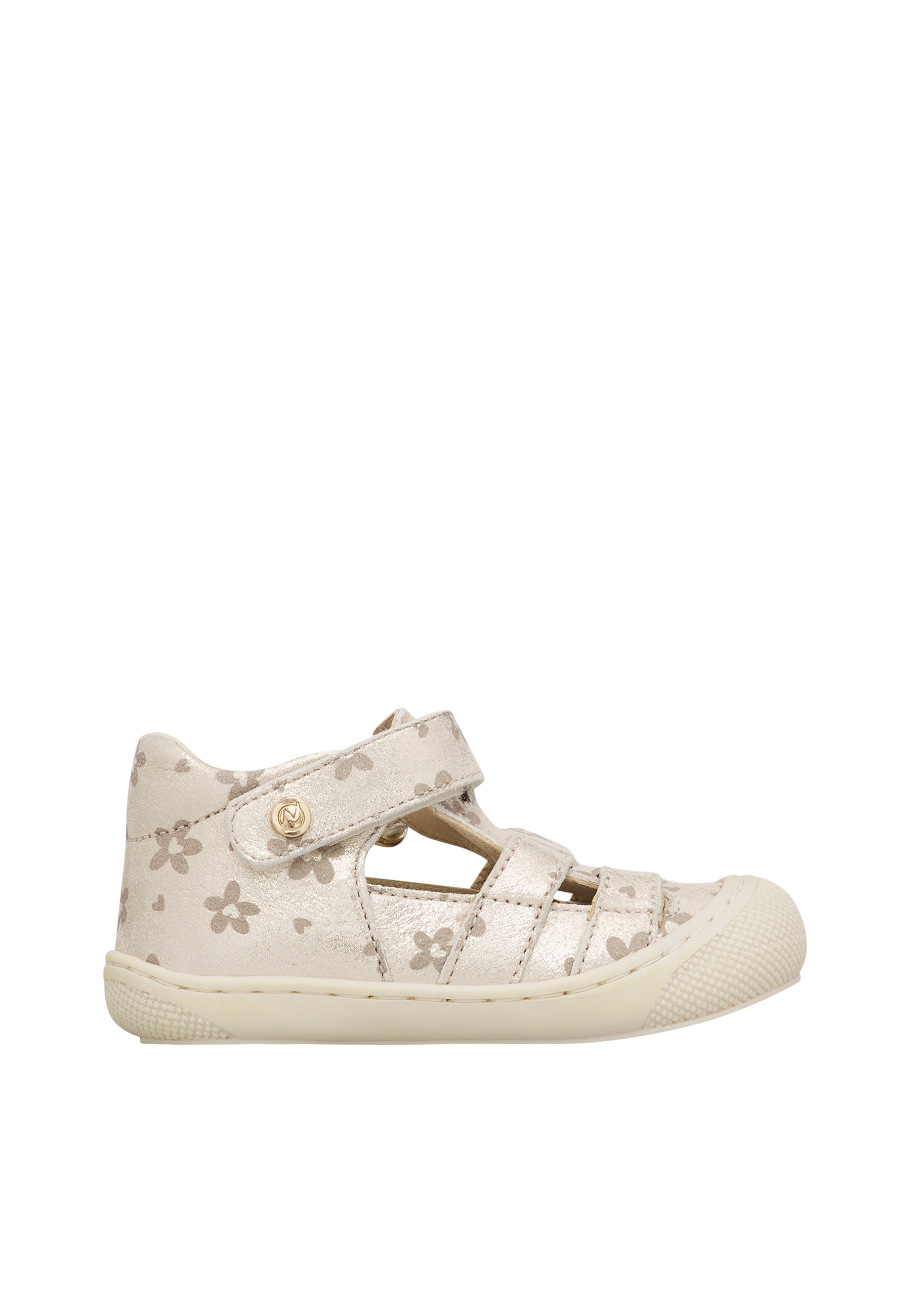 Sandales semi-ouvertes en cuir BEDE, NATURINO