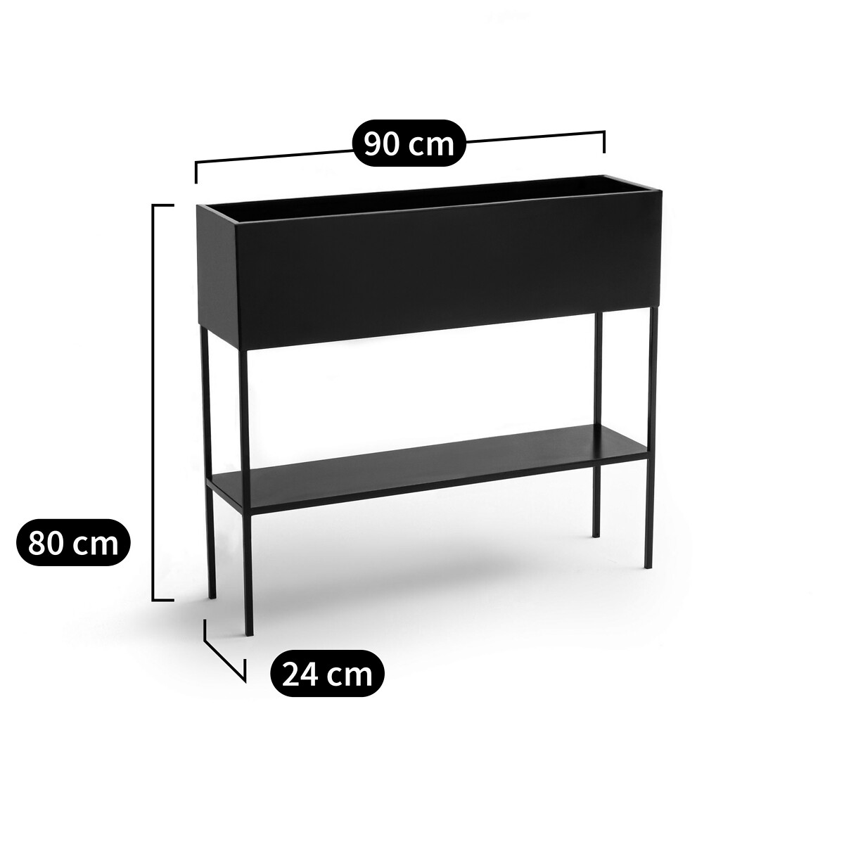 La redoute deals black console table