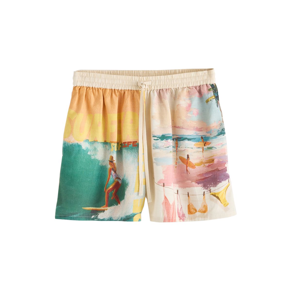 Short avec taille élastique, NEXT