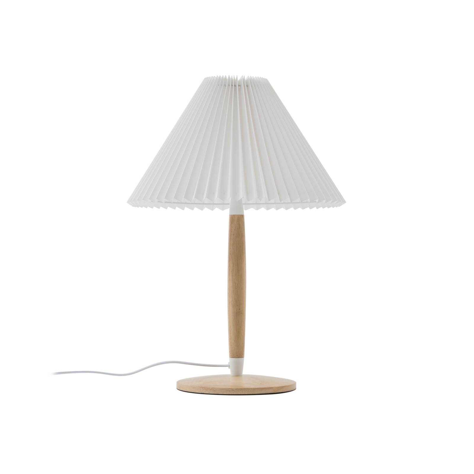 Lampe à poser en bois scandinave, Ellorin, LUCANDE
