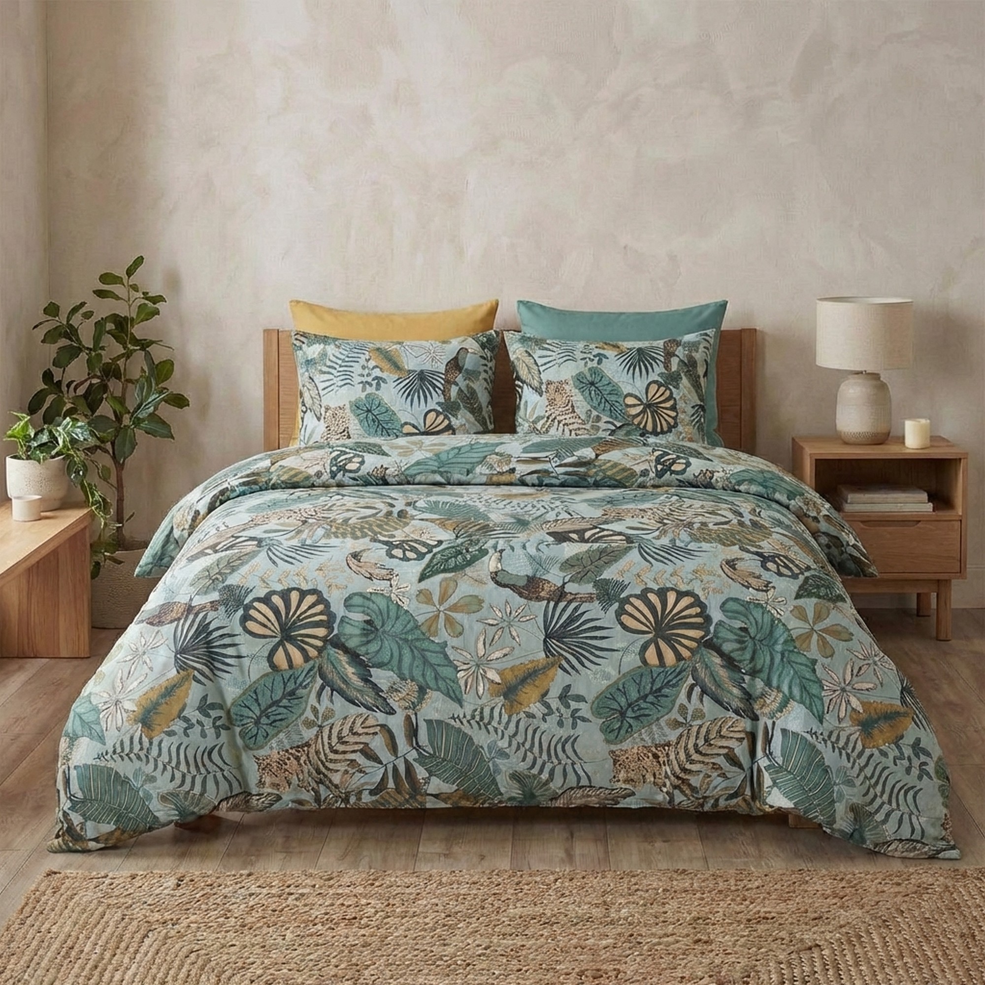 Parure de lit - Housse de couette coton 57 fils, EDEN