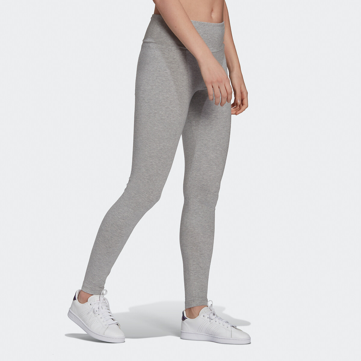 Sportswear essential leggings with logo print and high waist