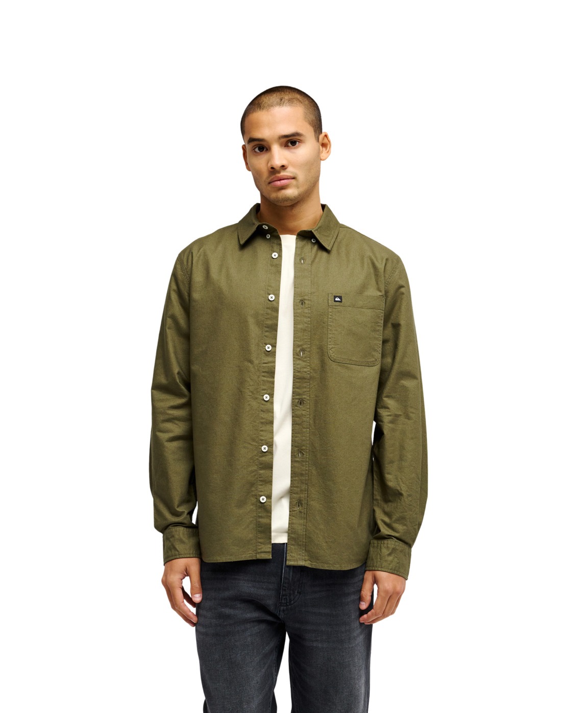 Chemise manches longues SMOKE TRAIL OXFORD, QUIKSILVER