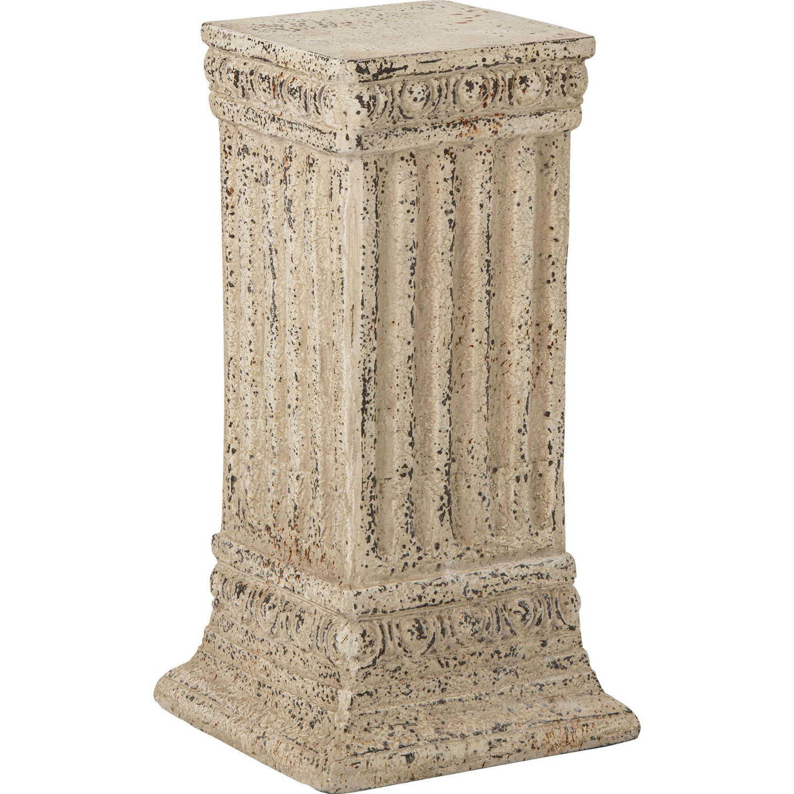 Socle esprit colonne antique en résine, RECOLLECTION