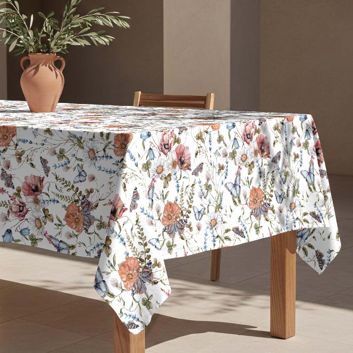 Nappe anti-taches Eugenie - 100% coton -, NAF NAF HOME