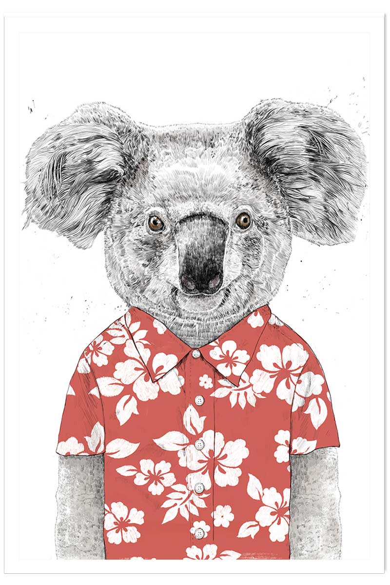 Affiche enfant koala, HEXOA